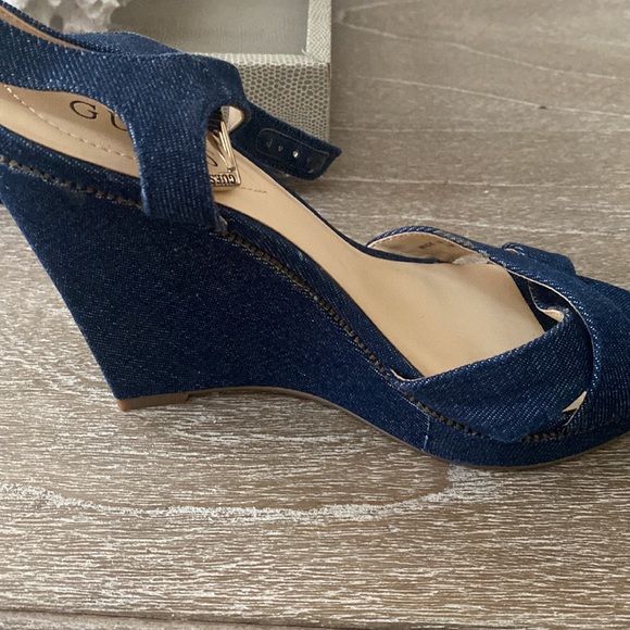 Guess Denim Wedge - Picture 4 of 4